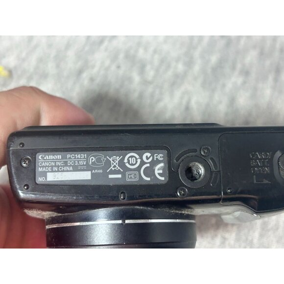 Canon PowerShot SX120 IS 10.0MP HD Digital Camera 10x Optical Zoom Black - Picture 6 of 6